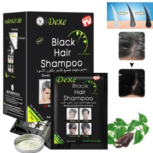 SHAMPOO PARA CABELLO NEGRO - Mercadel