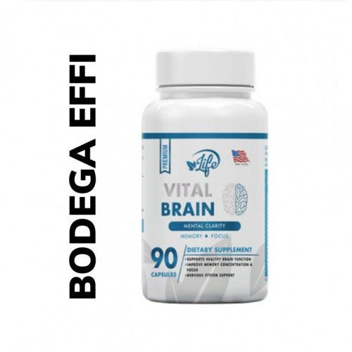 VITAL BRAIN (VITAMINA PARA EL CEREBRO, ENFOQUE, CONCENTRACIÓN Y MEMORIA) - Mercadel